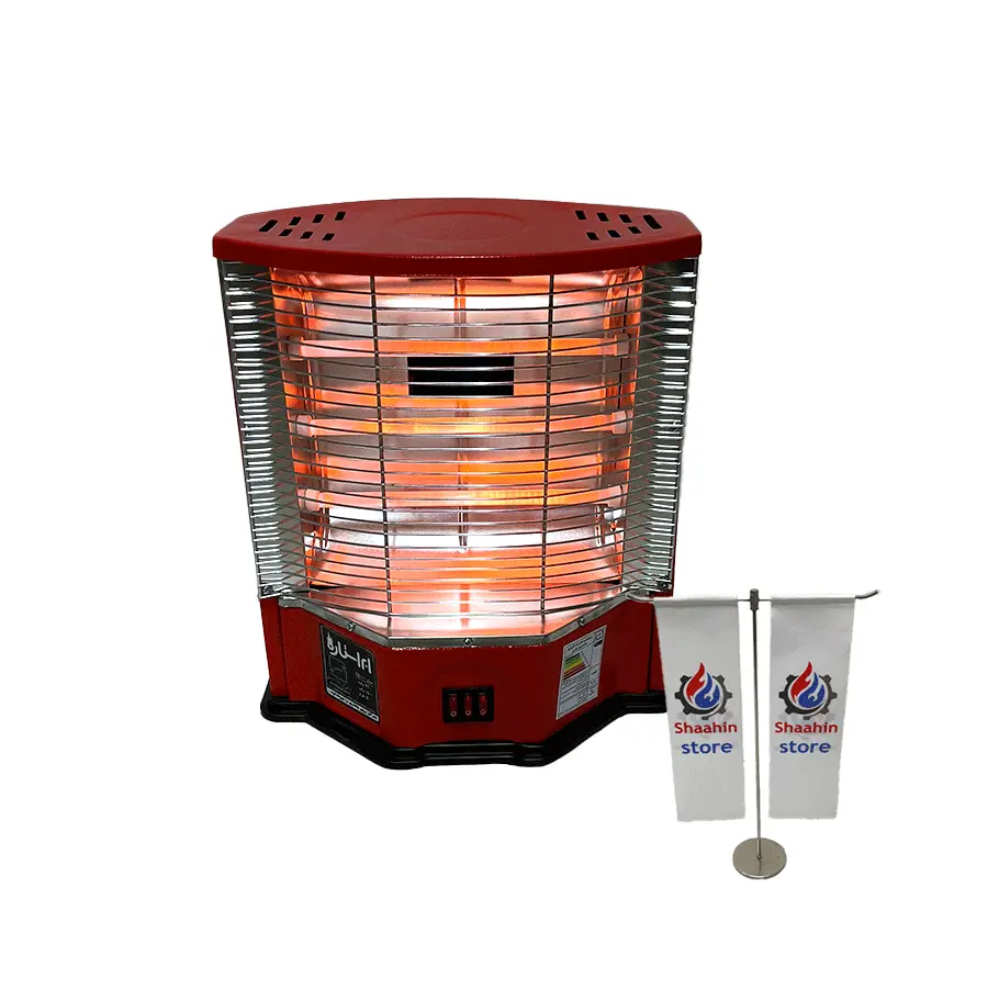 بخاری برقی فن دار ابر استاره مدل تویست