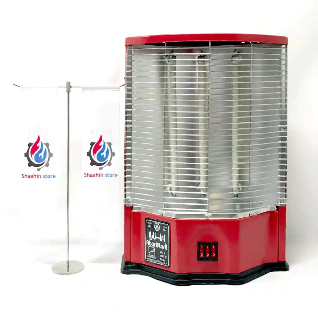بخاری برقی بدون فن ابراستاره مدل 1500