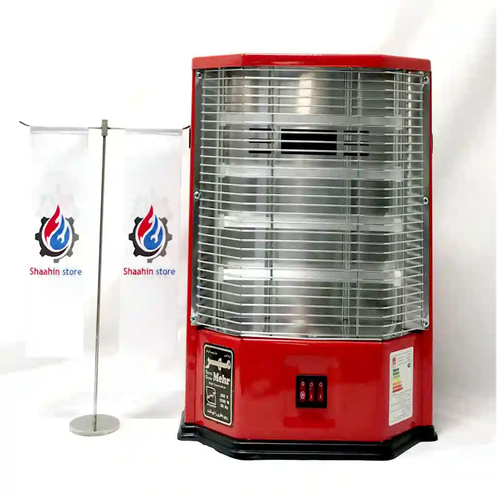 بخاری برقی فن دار گرما گستر مهر مدل Toyoset