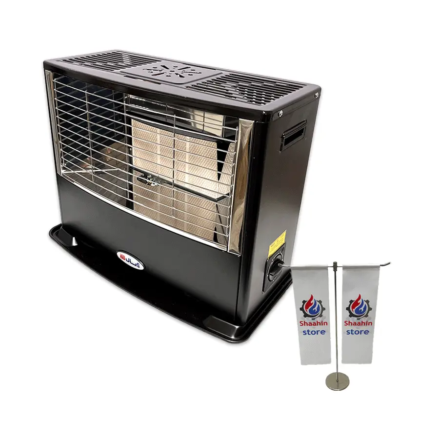 بخاری گازی هوشمند تابشی آبسال مدل 405 بدون دودکش