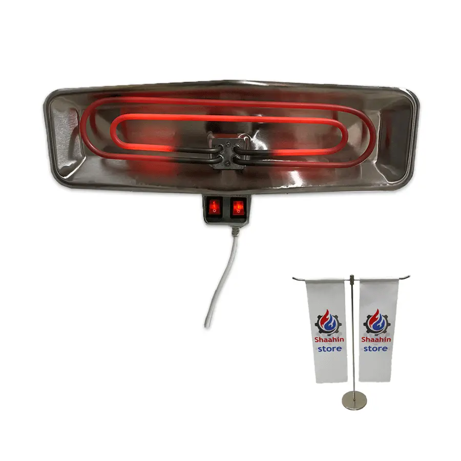 بخاری دیواری حمام اتحاد مدل 2000