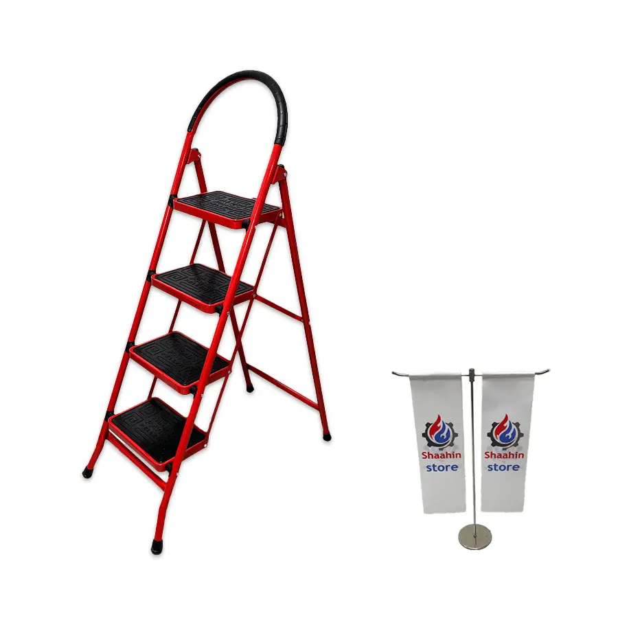 نردبان 4 پله مدل الوند آلوم پارس پله