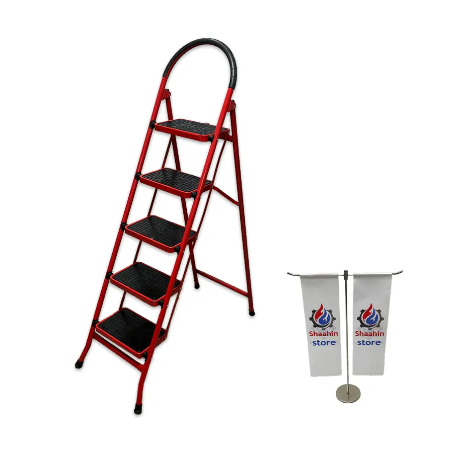 نردبان 5 پله مدل الوند آلوم پارس پله