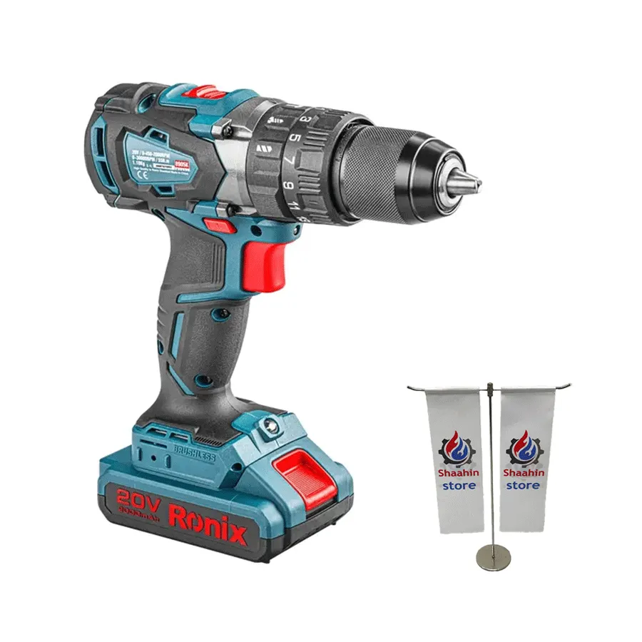 دریل شارژی 20 ولت رونیکس مدل 8905K