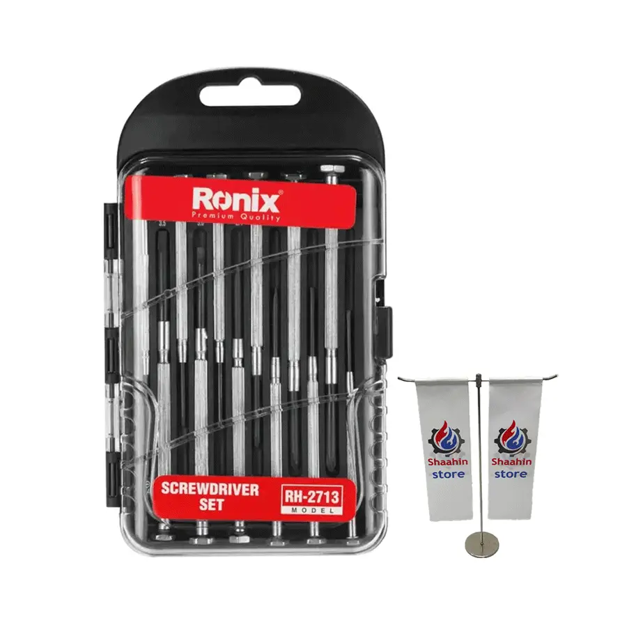 ست 12 عددی پیچ گوشتی ساعتی رونیکس مدل RH-2713