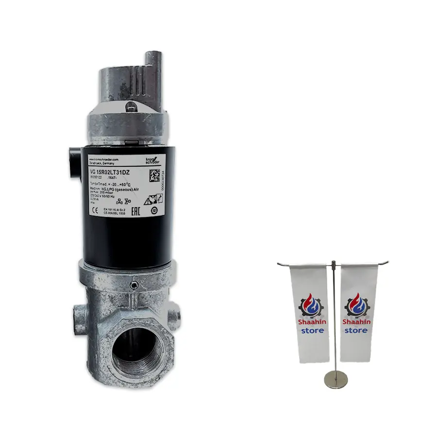 Burner-Solenoid-Valve شیر برقی 1 اینچ کروم آلمان